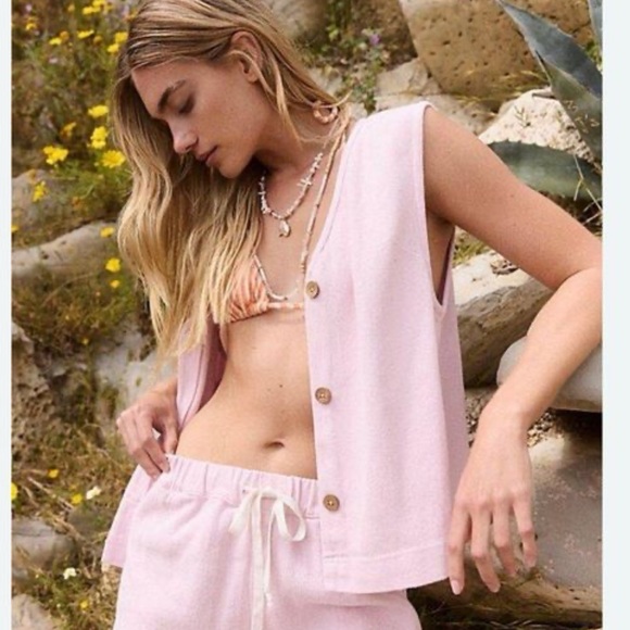 Free People Jackets & Blazers - Free People So Fresh Vest